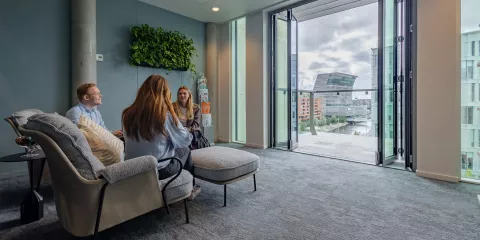 Utsikt fra Oslokontoret